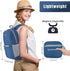 ZOMAKE Ultra Lightweight 20L Hiking Backpack, Packable Water Resistant Daypack for Women & Men (Navy Blue)