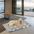 EMPSIGN Dog Bed Mat, Reversible Dog Crate Pad, Machine Washable Kennel Pad for Large Medium Small Dogs, Grey