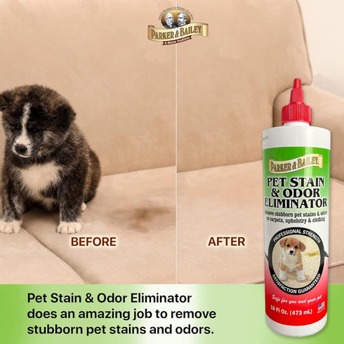 Parker Bailey Pet Stain & Odor Eliminator, 16 oz Bottle