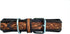Leather Dog Collar, Western Style Heavy Duty Hand Tooled Adjustable Beaded and Padded for Puppies and Big Dogs