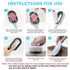 4 in 1 Pet Hair Removal Comb - Cat Dog Massage Brush with Gravity Water Tank for Shedding Fur (Long Hair, 2PCS)