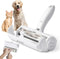 Pet Hair Remover, Lint Roller for Dogs and Cats, Reusable Roller with Self-Cleaning Base for Furniture and Carpet