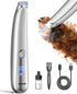 Trimmer 2-Speed Trimmer oneisall Low-Noise Dog Paw with LED Light and Upgraded Dog Paw Silver