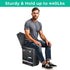 2026 16.5''H) Upgraded XL Portable Toilet for Adults,Tall Camping Toilet with Lid and Convenient Carry Bag, Portable