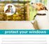 3 Pcs Clear Pet Window Sill Protector, 33.5'' x 2.25'' x 0.16'' Against Dog Cat Scratching, Transparent Guard