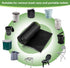 100 5-8 Portable Toilet Bags, Biodegradable with Drawstring & Lemon Scent, for Gallon Bucket Seat for Outdoor Camping