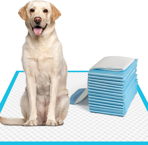 IMMCUTE Dog Pee Pads Extra Large 28"x34", X-Large Training Puppy Pee Pads