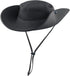 Womens Wide Brim Ponytail Sun Hat - Mesh Bucket Hat with UV UPF50 Protection for Summer Travel