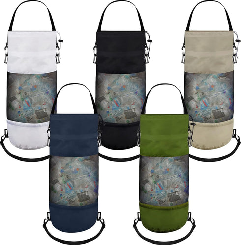 Patelai 5/8 Pcs Portable Boat Trash Bags Container Mesh Trash Bags Can
