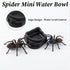 Aysatogc 6 (1.65" 0.59" Pcs Spider Micro Water Bowl, Mini Resin Dish Tiny Bowl Enclosure Accessories for Tarantula