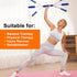 Upgrade Elastic Fitness Exercise Bar for Body Physical Therapy, Core Strength Training, and Stability Workout at Home