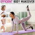 WALITO Ankle Resistance Bands with Cuffs, Exercise Bands for Legs and Butt, Booty Workout Equipment
