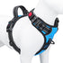 PHOEPET Reflective Dog Harness for Large Breeds, Adjustable No Pull Vest with Handle, 2 Metal Rings (XL, Blue)