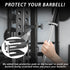 Lights Mountain 2x2 2x3 Rack-Mounted Olympic Barbell Holder for & Power Racks, No Drilling Required Heavy-Duty Steel