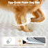 55.1 26.8 inch- Lekereise Soft Dog Car Mat for Hard Bottom Seat Extender x Waterproof Washable Dog Car Mat, Orthopedic