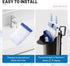 16 Pack Large Filter Cartridges - Compatible with Tetra Whisper Bio-Bag Filters for Replacement