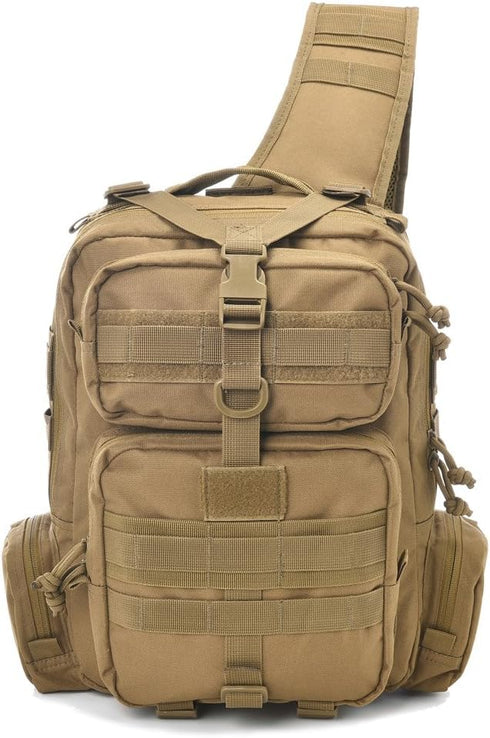Sling Bag Pack, Military Sling Backpack, Assault Range Bag for Outdoor Use