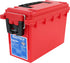 Sheffield 12636 Waterproof Field Box, Pistol, Rifle, or Shotgun Ammo Storage Box, Tamper-Proof Locking Can, Made in The