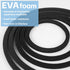 5 Pcs Aquarium Floating Plant Corral, Black Feeding Ring for Intercepts Floating Plants and Fish
