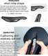 GORIX Lightweight Wide Comfortable Short Nose Bike Saddle Seat Cushion for MTB Road Bicycle (GX-SA729)