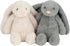 Best Pet Supplies Interactive Bunny Buddy Dog Toy, Crinkle and Squeaky Enrichment for Small/Medium Breed Puppies, Plush