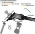 Lumintrail Adjustable Height Bike Kick Stands for Adult Bikes, Fits Most 24, 26, 27.5, 29 inch or 700c