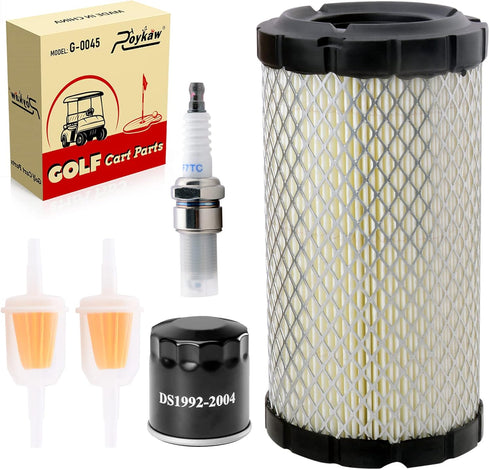 Roykaw Golf Cart Tune Up Kit for Club Car Precedent 2004-up Gas Models with FE350 Motor