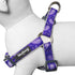 Blueberry Pet 5 Colors Soft Step-in Paisley Flower Print Dog Harness - Adjustable Medium Harness, Chest Girth 20" - 26"