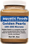 Aquatic Foods Inc. Golden Pearls 100-200 Micron Powder for Fry, Babies of Shrimp, Axolotls, Discus,