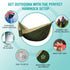 Portable Camping Hammock, Single/Double for Outdoor Hiking Travel, 210D Nylon Swing for Backyard & Garden