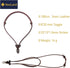 FNL Ceramic Fire Starter Necklace with Leather Cord