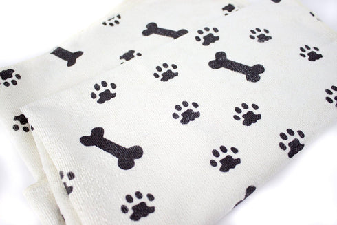 Zwipes 779 Microfiber 5-Pack Small Pet Cloths, Soft Terry Drying Cleaning Towels (Size: 16" x 16")
