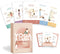 Holistic Atelier Yoga Asanas Card Deck 70 Premium Illustrated cards with Hatha Yoga Poses