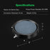 VIVOSUN Air Stone Disc 8 x 8 Inch with Shell and Sucker for Aquarium and Hydroponics Air Pump