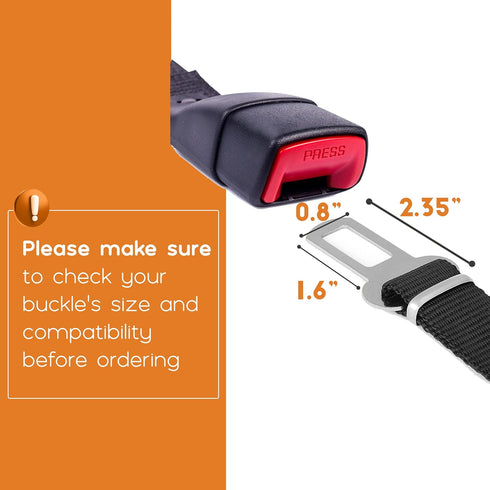 2 Pack, Mr. Pen- Adjustable Dog Seat Belt for Car, Pet Safety Harness, Car Leash