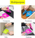 SEIS 3 Pack Hamster Mini Dustpan and Broom Set, Blue, Guinea Pig Classical Besom for Small Animal Cage Cleaning