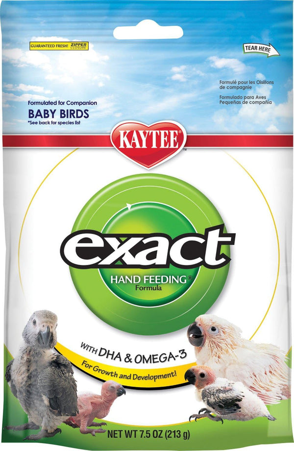 Kaytee Exact Hand Feeding Bird Food, 7.5 Ounce, 2 Pack