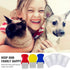Lice Comb Flea Comb Set for Cats and Dogs, Metal Fine Tooth Comb to Remove Tear Marks, Dandruff, and Hair
