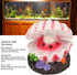 Tnfeeon Aquarium Shell Air Bubbler Decoration, Simulation Artificial Resin Fish Reservoir Ornament