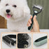 Soghot 8pcs Grooming Brush Kit for Shedding Matted Fur Self-Cleaning with Cat Dog Grooming Scissors Flea Comb Pet