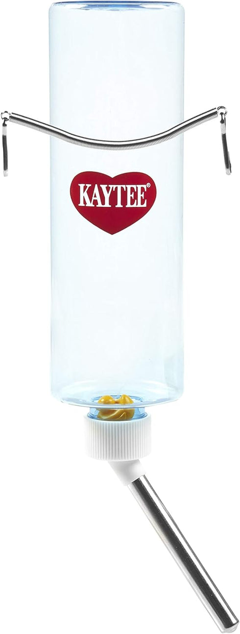 Kaytee 16 oz Clear View Water Bottle for Guinea Pigs, Rats, and Chinchillas
