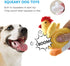LEGEND SANDY Plush Squeaky Dog Toy Pack - 6 Cute Stuffed Chew Toys for Small & Medium Puppies