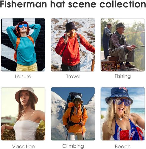 40 Custom Bucket Hat, Design Your Own Text, Personalized Fishermans Cap, Colors