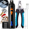 Dog Nail Grinder, Electric Pet Nail Trimmers and Clippers Kit, Super Quiet, Rechargeable for Small Large Dogs & Cats