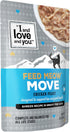 I AND LOVE AND YOU Feed Meow Move Wet Cat Food - Chicken - Grain Free, Shredded, 3oz Pack of 12