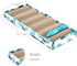 Cat Scratcher Cardboard, Reversible Cat Scratch Pad, Kitty Corrugated Scratching Bed with Catnip (3 pack)