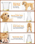 Trimmer, unibono Dog Grooming Kit with Paw All-in-One Low Noise Electric Rechargeable Small Quiet Pet Clippers Foot Dog