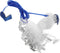 Abaodam Hand Cast Fishing Net with Monofilament Line and Weighted Steel Sinkers,