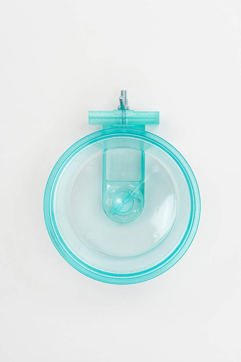 Lixit Quick Lock Removable Cage Bowls - 20oz Aqua Bowls for Rabbits, Birds, Dogs, Cats, and Small Animals