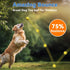 Pool(4 Pack) Indestructible Dog Ball Toy, Durable Dog Tennis Balls for Aggressive Chewers, High Bounce & Floating Balls
